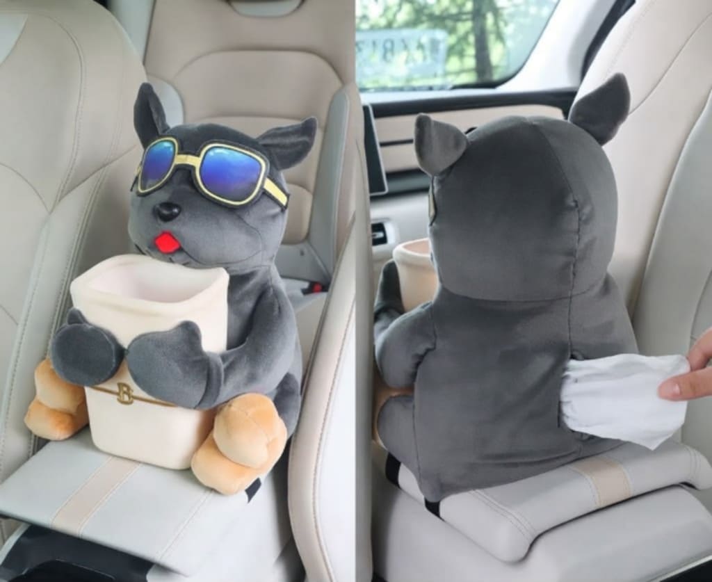 Cozy Bear Companion Car Bucket